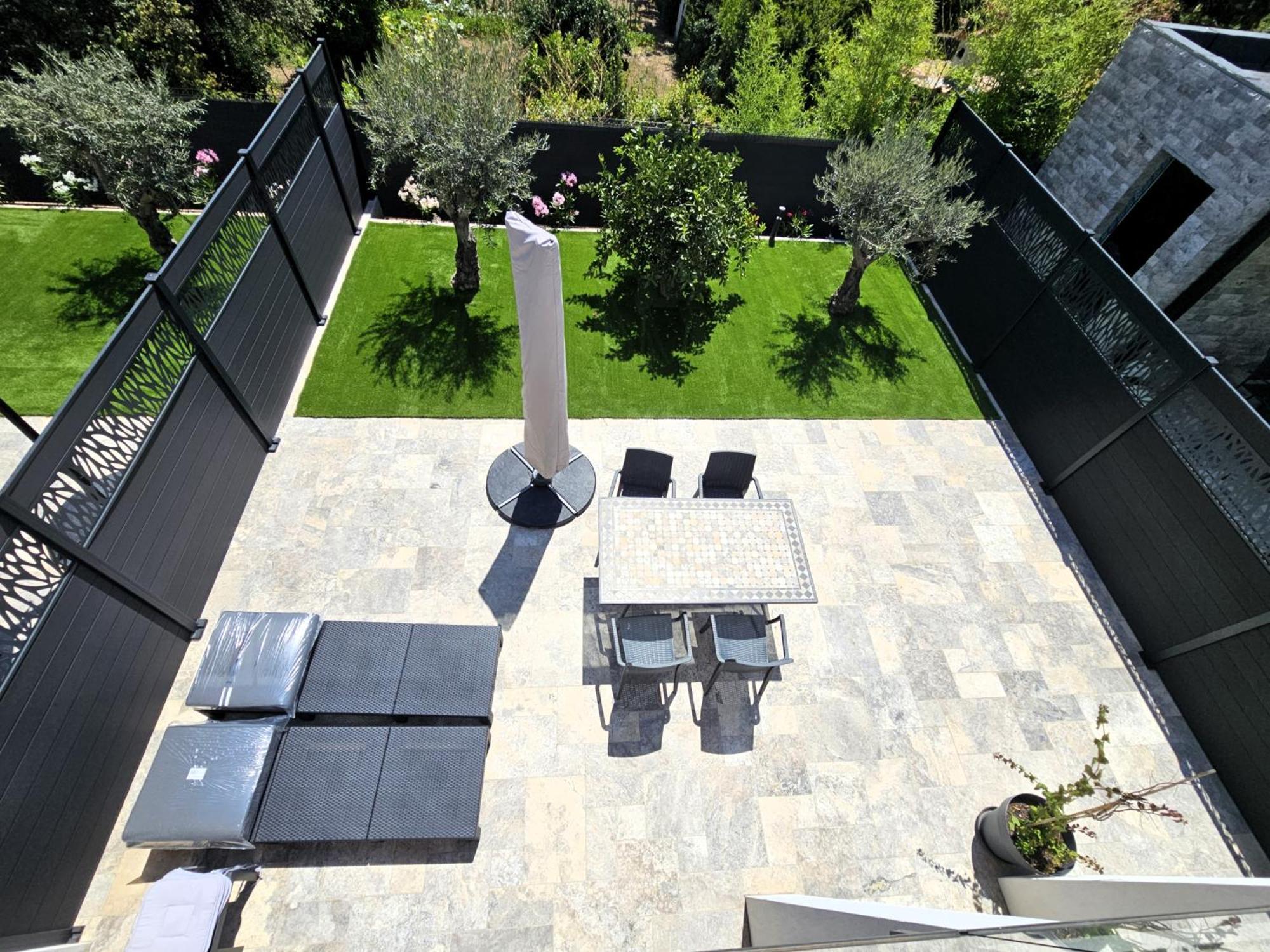 Etoile Du Berger Saint Aygulf 3 Villas Et 4 Appartements Jardin Individuel Et Piscine Chauffee En Saison - La Mer Et Les Plages 450 M Zewnętrze zdjęcie
