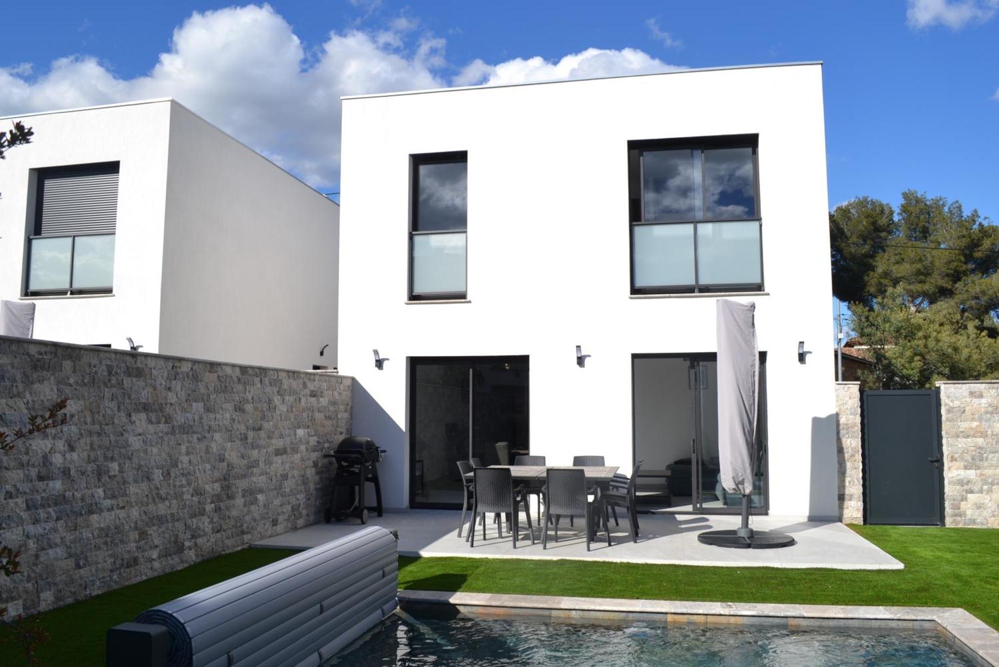 Etoile Du Berger Saint Aygulf 3 Villas Et 4 Appartements Jardin Individuel Et Piscine Chauffee En Saison - La Mer Et Les Plages 450 M Zewnętrze zdjęcie