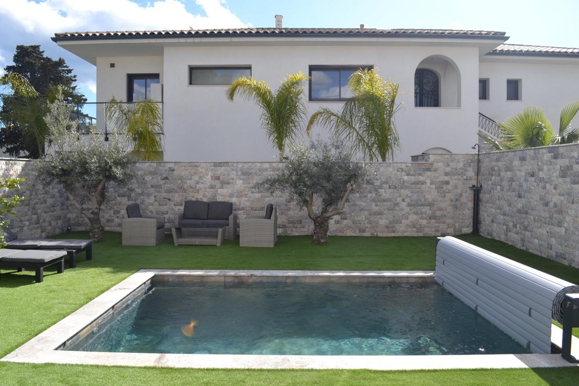Etoile Du Berger Saint Aygulf 3 Villas Et 4 Appartements Jardin Individuel Et Piscine Chauffee En Saison - La Mer Et Les Plages 450 M Zewnętrze zdjęcie