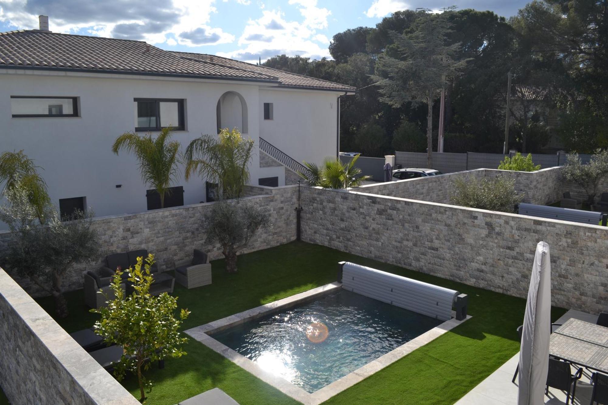Etoile Du Berger Saint Aygulf 3 Villas Et 4 Appartements Jardin Individuel Et Piscine Chauffee En Saison - La Mer Et Les Plages 450 M Zewnętrze zdjęcie