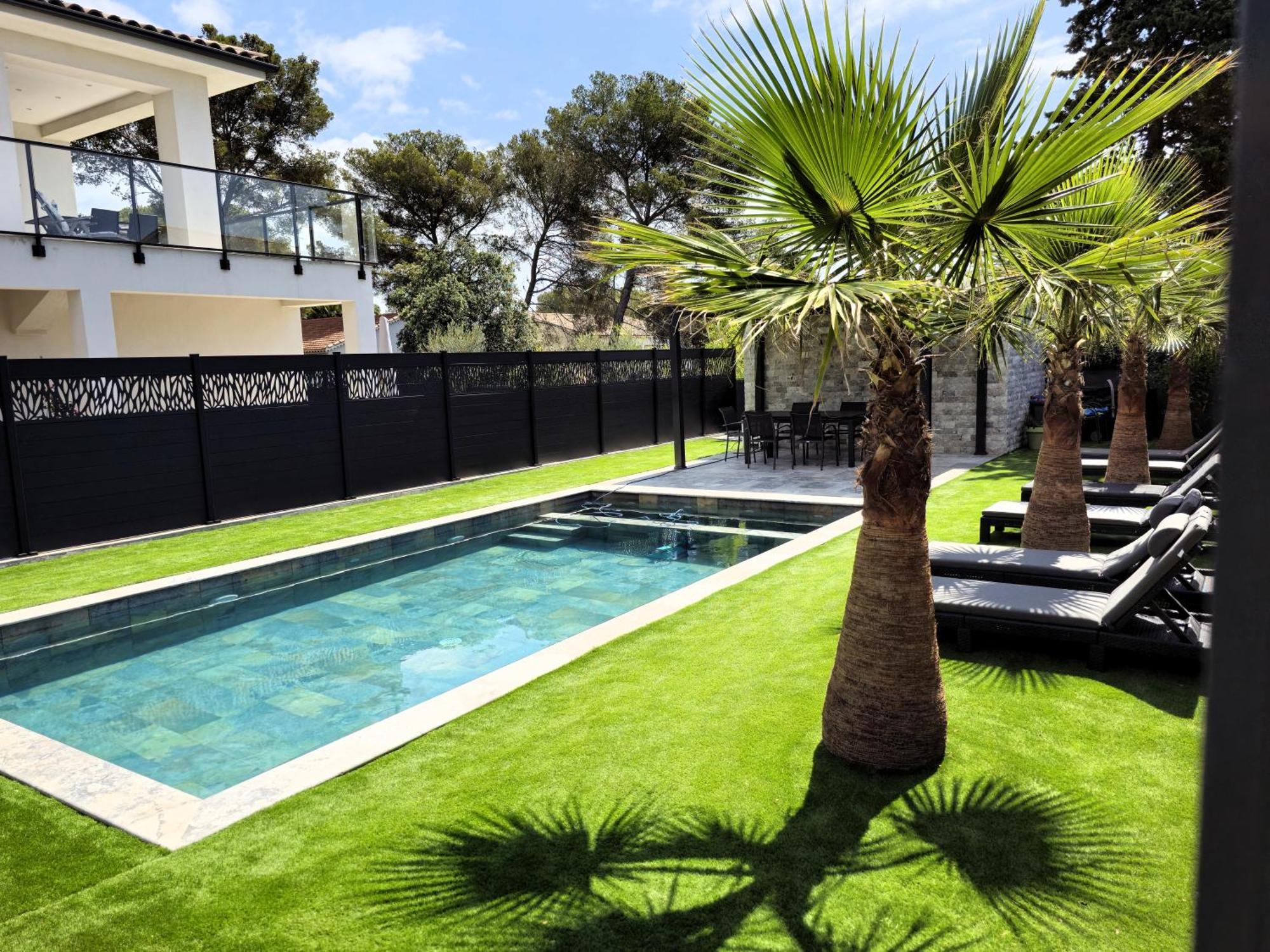Etoile Du Berger Saint Aygulf 3 Villas Et 4 Appartements Jardin Individuel Et Piscine Chauffee En Saison - La Mer Et Les Plages 450 M Zewnętrze zdjęcie